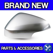 For Volvo V70 (08-11) (Matt Chrome) Left Hand Wing Door Mirror Back Cover Casing