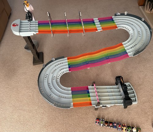 Hot wheels mario kart rainbow - mario,