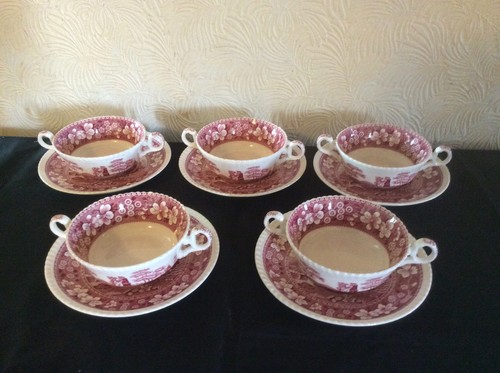 Spode pink tower - spode,