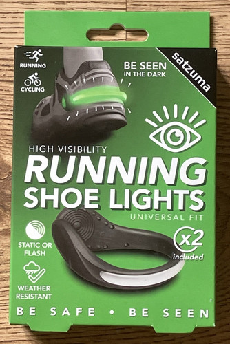 Satzuma running shoe lights - running,