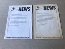2 publicity fliers, Vivian