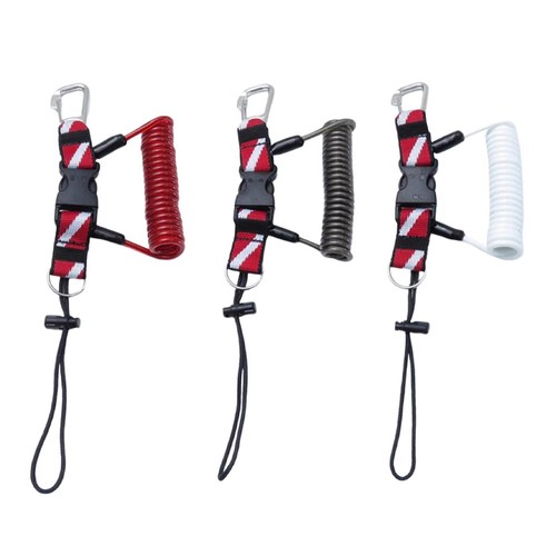 Scuba diving coil lanyard - scuba,