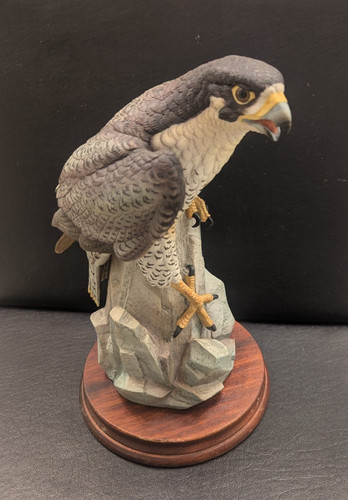 Peregrine falcon ceramic - falcon,