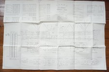 1954 S.S. Dorset Capacity Deck Shipping Plan