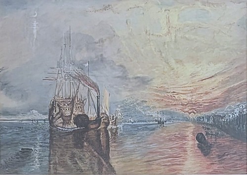 Vintage watercolour the - watercolour, "the