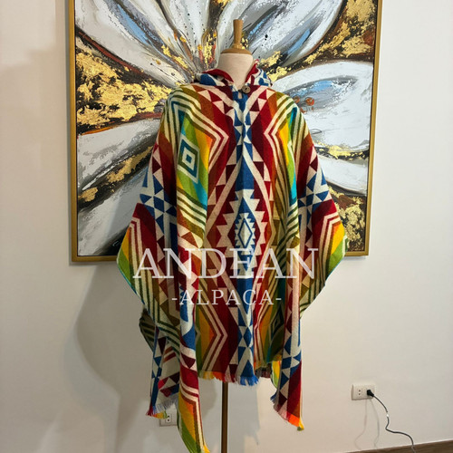 Handmade inca poncho - handmade,