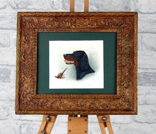 Antique victorian watercolour - victorian,