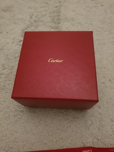 Cartier empty jewelery box - cartier,