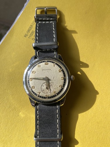 Helvetia military men watch - ,