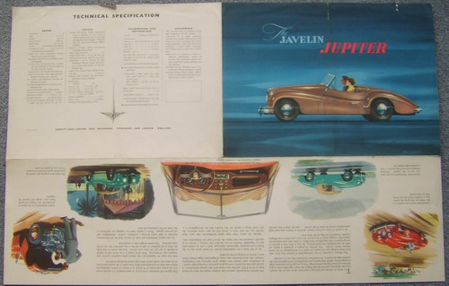 Jowett javelin jupiter - javelin, mk1