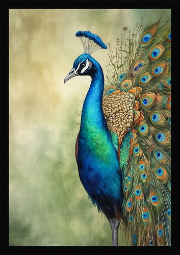 Peacock art stunning - peacock,