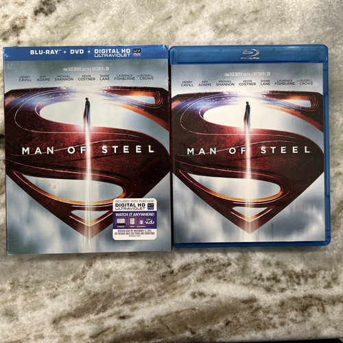 Man steel blu ray - man, (blu-ray/dvd