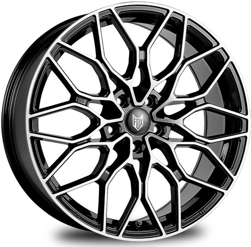 Alloy wheels fox fx9 black - alloy,