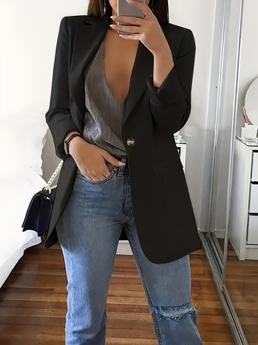 Button jacket blazer size - jacket, suit