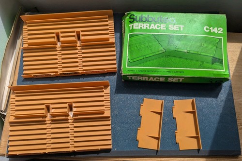 Boxed subbuteo tan terraces - subbuteo, x