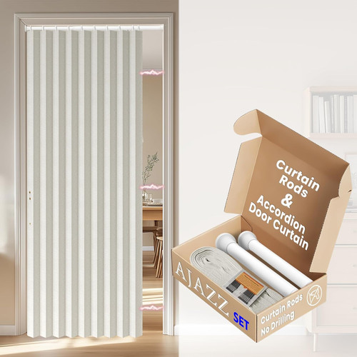 Drill free door curtain - free,