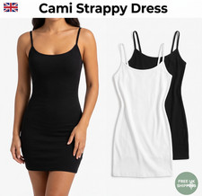 Ladies Long Vest Top Cami