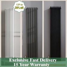 Traditional 2 3  Column  Cast Iron Style Radiator Double Round Column Heating