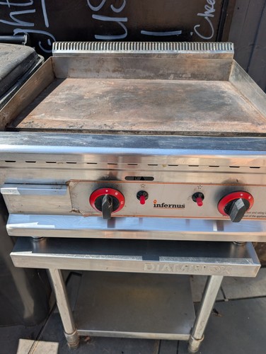 Infernus gas griddle - 60, cm