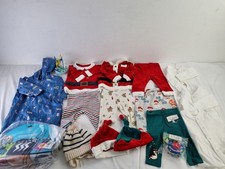 M&S Baby 17pcs Bundle Sleepsuit Top Leggings Toys Size 3-6 Mths Christmas New F2