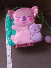 Polly Pocket Koala Bag or Belt Case Empty