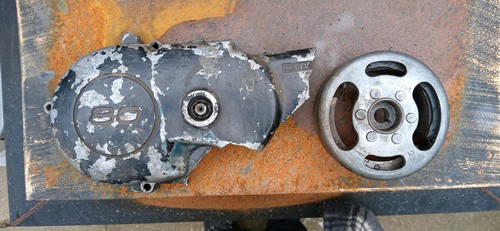 Yamaha ty80 flywheel - , cover