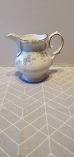 Winterling Bavaria Porcelain Milk Jug / Renaissance Creamer W Platinum Trim VGC