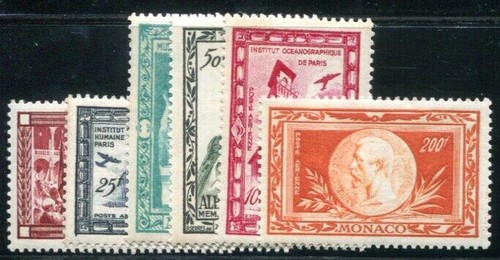 Monaco 1949 365 370 mint - monaco, **