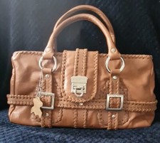Suzy Smith Shoulder Tan Genuine Soft Leather Luxury Feel Bag Designer Look