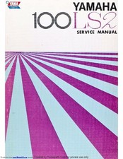 Yamaha service manual 1972 LS2