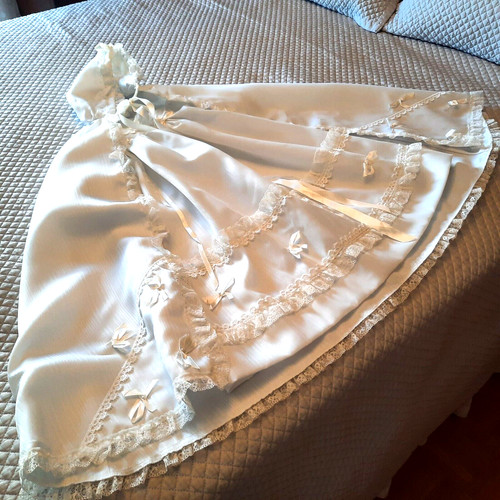 Vintage pce baby christening - 3-pce,