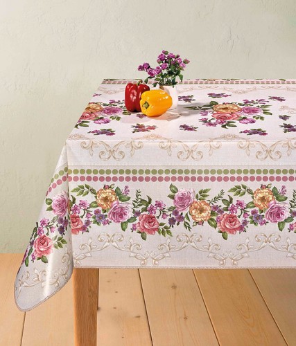 Wipe clean pvc tablecloth - wipe,