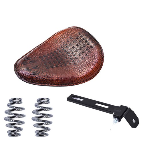 Motorcycle soft leather seat - soft,