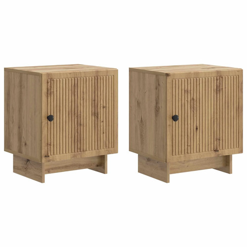 Bedside cabinet artisan oak - bedside,