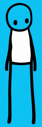 Stik standing figure medium - standing,