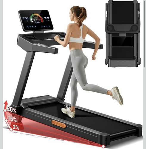 Foldable electric treadmill - foldable,