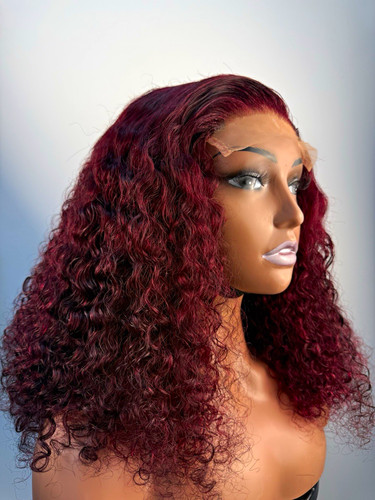 Women lace front curly - lace,