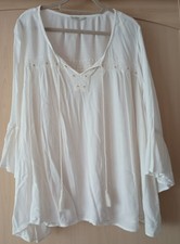 Womens Cream gypsy still top