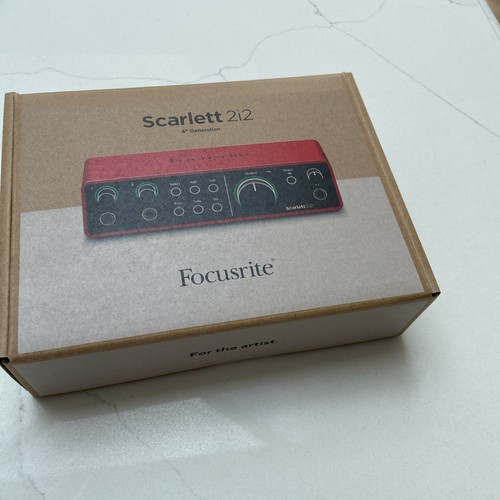 Scarlett 2i2 4th gen - scarlett, usb