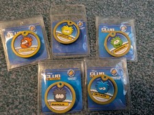 5 Club penguin Puffle Coins