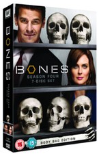 Bones: Season Four DVD (2009) David Boreanaz cert 15 7 discs Fast and FREE P & P