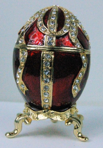 Russian faberge red egg - russian,