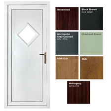 Hamburg one pvc door - hamburg,
