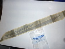 TRIUMPH TROPHY, RIGHT HAND REAR DECAL FOR LANCASTER RED PAINT SCHEME 2302114-T03