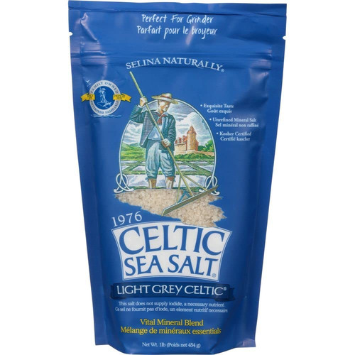 Light grey celtic sea salt - grey,