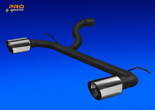Exhaust silencer back box - back,