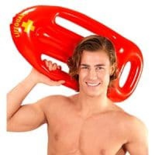 Inflatable lifeguard float - lifeguard,