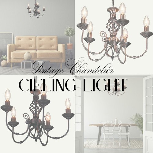 Chandelier ceiling light - chandelier,