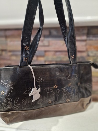 Radley leather handbag holdall - leather,