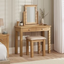 Marbury Oak 2 Drawer Dressing